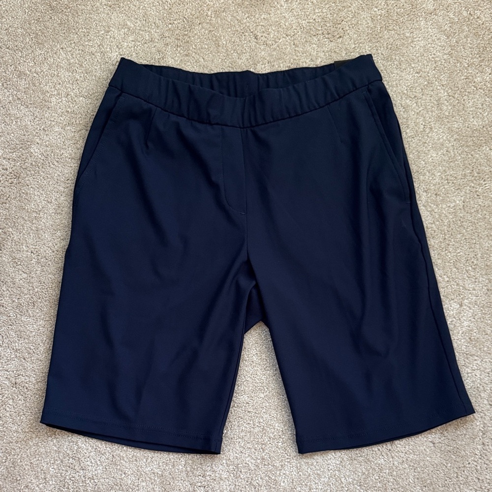 Nike Women's Flex Dri-Fit Navy Blue Bermudas